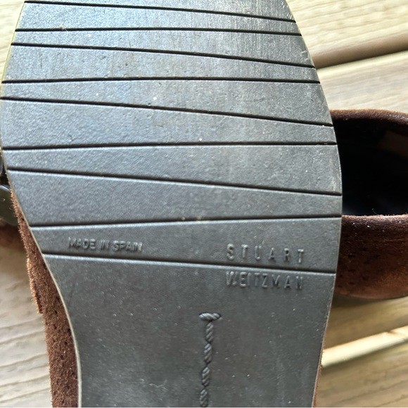Stuart Weitzman made in Spain Suede Loafers - Picture 3 of 6
